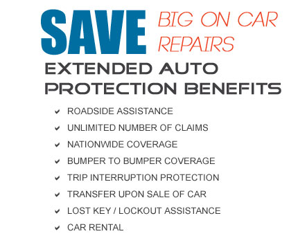 automobile extended warranty programs cost